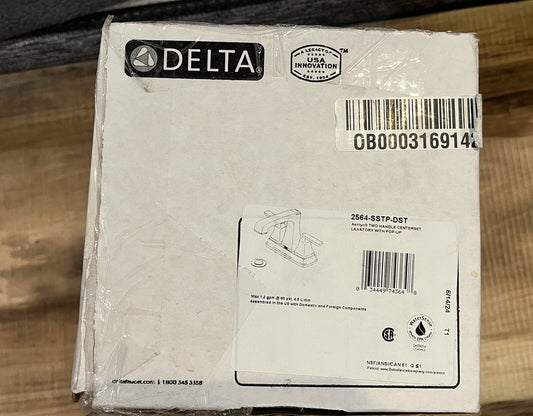 Delta Ashlyn 2564-SSTP-DST 1.2 Gpm 2-Handle Bathroom Faucet * scratch & Dent