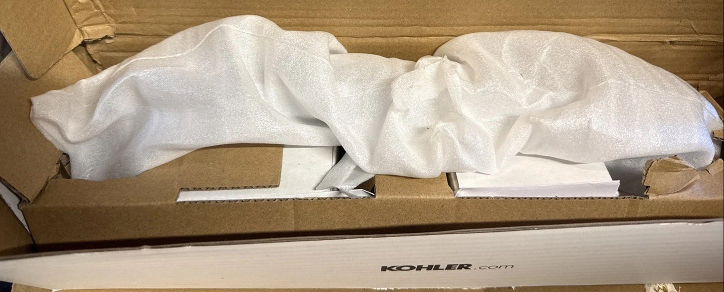 Kohler 23293-CP Square 12" Grab Bar - Polished Chrome