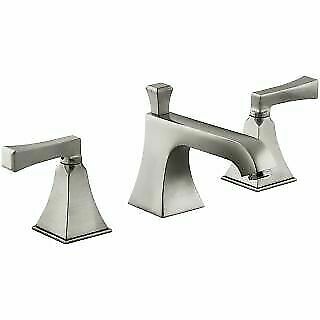 Kohler K‑454‑4V‑BN Memoirs Widespread Sink Faucet (Brushed Nickel)