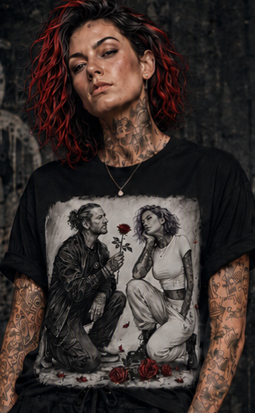 Heart & Throat Graphic Tee - Savage & Soul Streetwear