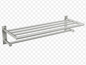 Moen Arlys Y5794BN Brushed Nickel 24” Towel Shelf – Modern Bath Storage