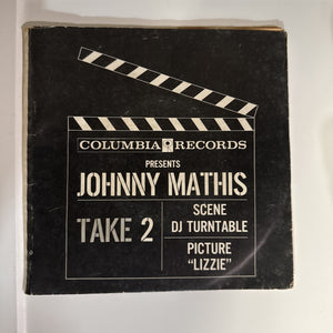 Rare-Johnny Mathis Take 2 Lizzy DJ Promo 45- not released to the public