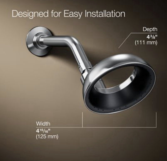 Kohler Statement 20999-CP VES Single-Function Showerhead 1.5 GPM Polished Chrome