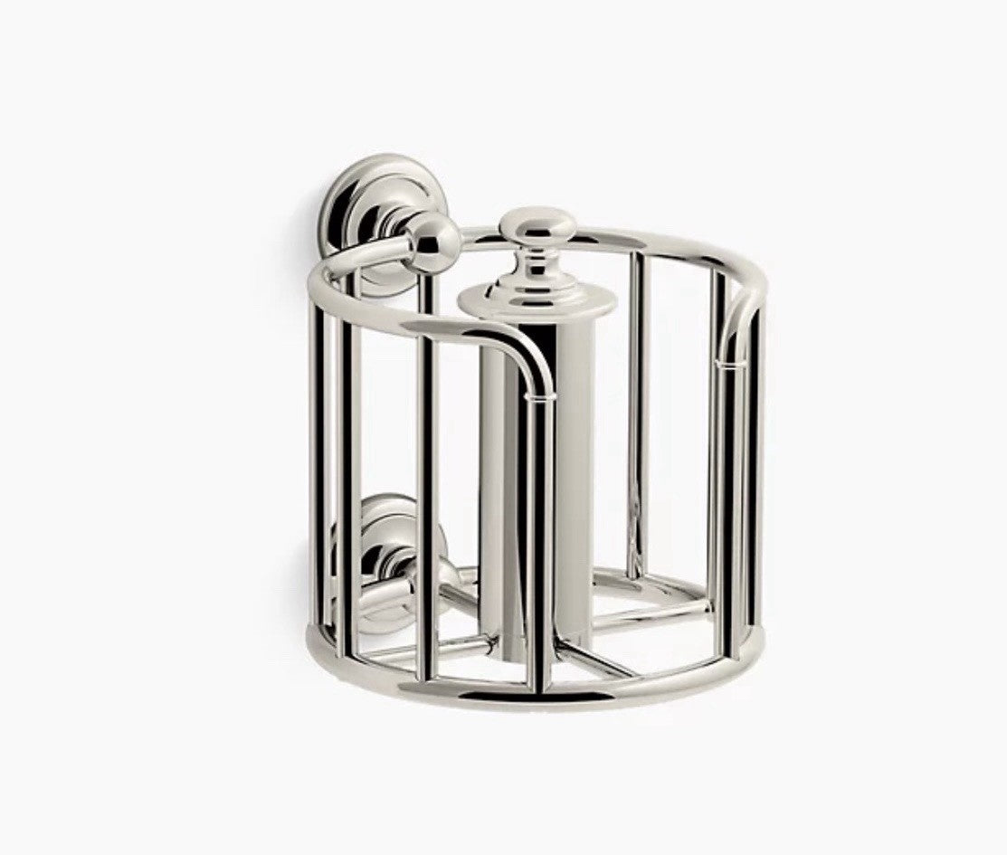 Kohler Artifacts K-72576-SN Toilet Paper Holder – Vibrant Polished Nickel