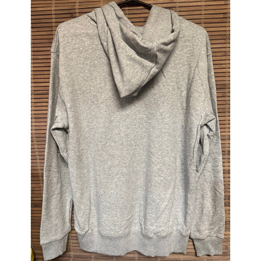 🧥 Gustav Klimt Lady with a Fan Hoodie Gray Pullover – Immersive Art Experience