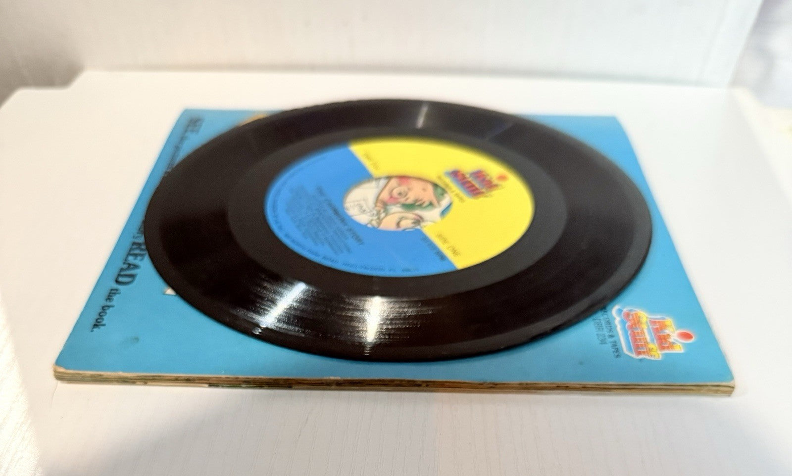 THE CHIPMUNK STORY– KID STUFF vtg CHILDREN’S BOOK & 33 RPM RECORD 1984