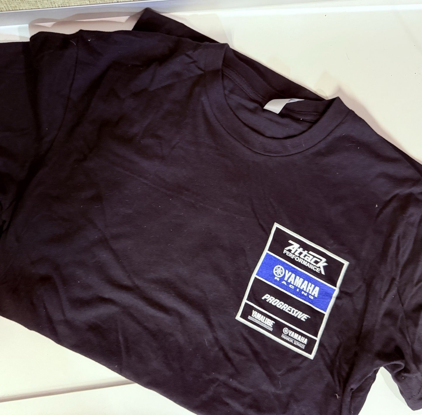 Yamaha Racing t-shirt Black Size 2XL