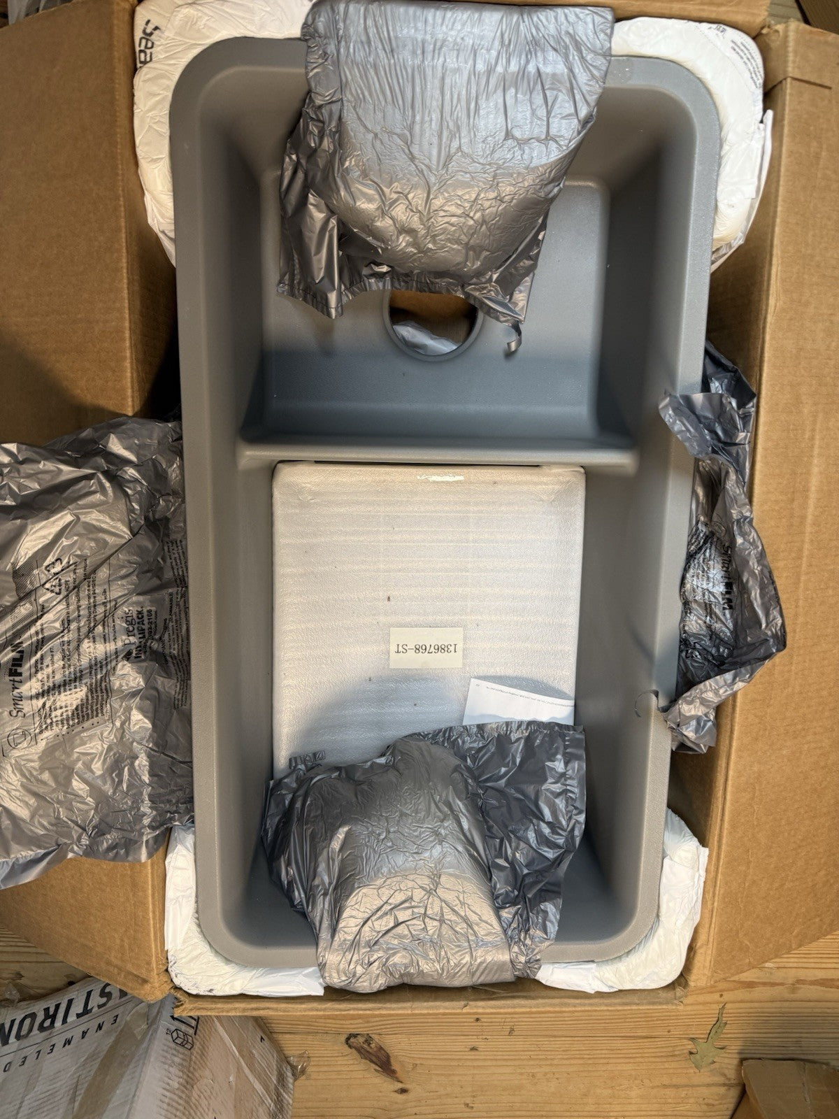 Kohler K-8204-CM4 Cairn Undermount 2-Bowl Kitchen Sink – Matte Grey Granite