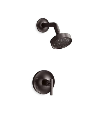 Kohler TS14422-4-BL Purist Shower Trim – Matte Black – Lever Handle