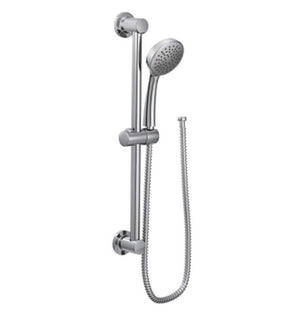 Moen 3868EP Hand Shower Kit Slide Bar & Hose Chrome Eco-Performance 1.75 GPM