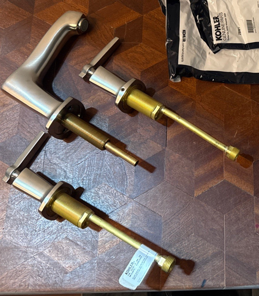 Kohler Margaux K-16232-4-BN Widespread Bathroom Faucet 1.2 GPM - Brushed Nickel