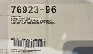 kohler purewash m250 k-76923-96 biscuit round-front manual bidet toilet seat