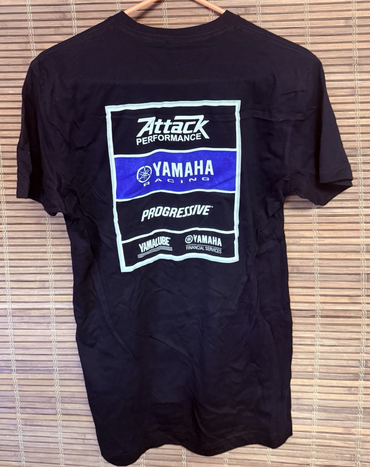 Yamaha Racing t-shirt Black Size M