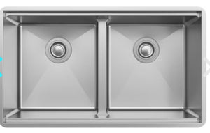 Elkay EFRUAQ31169TWC Crosstown 31-1/2" Undermount Double Basin S-S Workstation--
