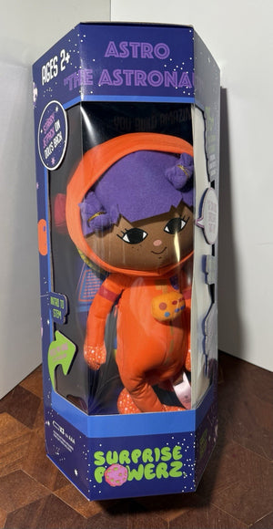 Surprise Powerz Astro the Astronaut STEM Plush Doll 75+ Phrases Teaches