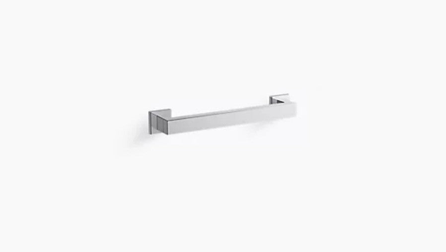 Kohler 23293-CP Square 12" Grab Bar - Polished Chrome