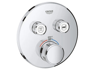 Grohe 29137000 Grohtherm SmartControl Dual Thermostatic Trim – Chrome 💧 Sleek &