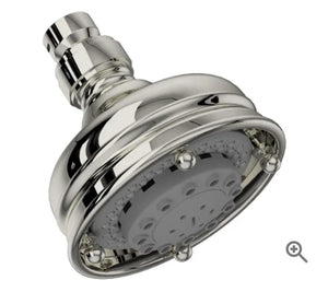 ROHL Santena 4″ 3-Function Showerhead – Polished Nickel 1085/8PN