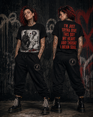 Heart & Throat Graphic Tee - Savage & Soul Streetwear
