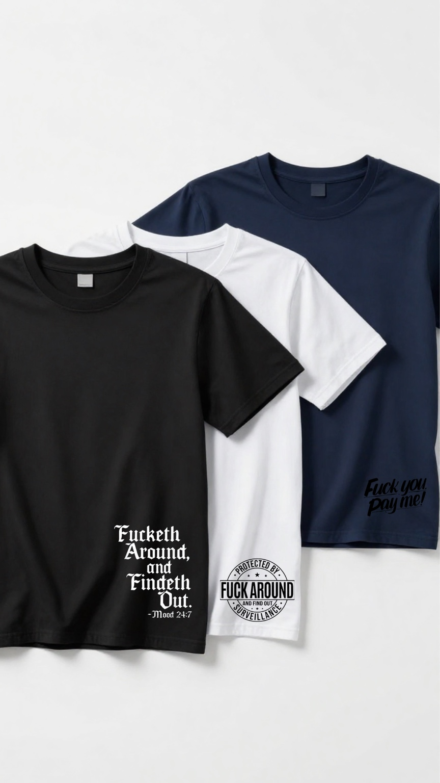 Fuck You Pay Me Graphic Tee – Savage & Soul Streetwear