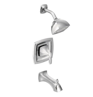 new moen t2693nh voss posi-temp pressure balanced tub and shower trim chrome