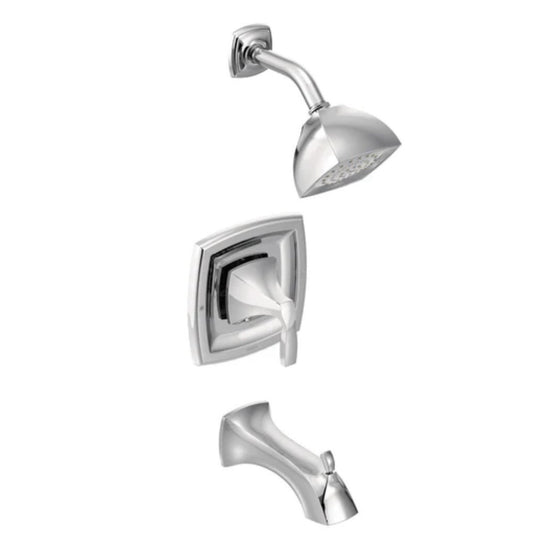New Moen T2693NH Voss Posi-Temp Pressure Balanced Tub and Shower Trim Chrome