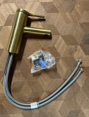 kohler elate k-99492-4-2mb single-handle bathroom faucet – brushed moderne brass